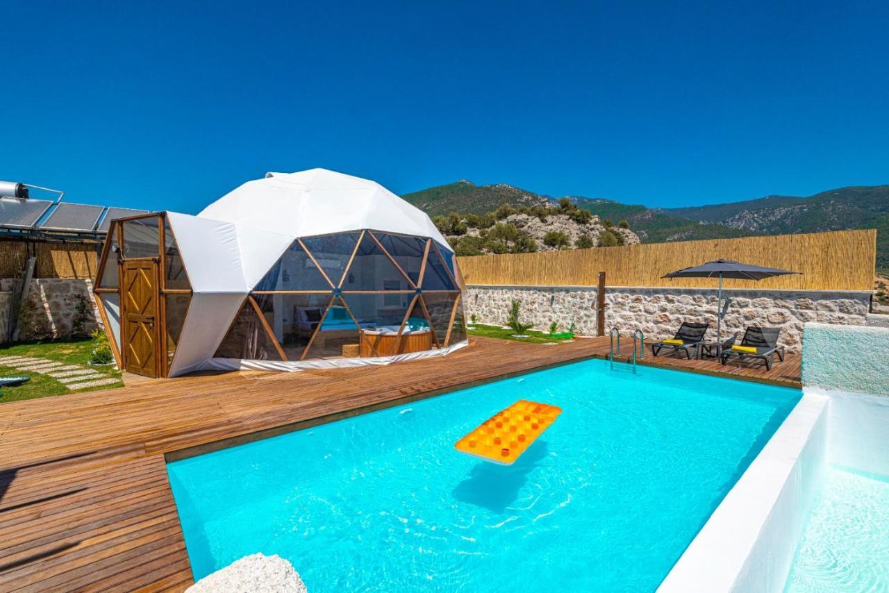 Kalkan Dome Suites & Deluxe Hotel Kaş Ngoại thất bức ảnh