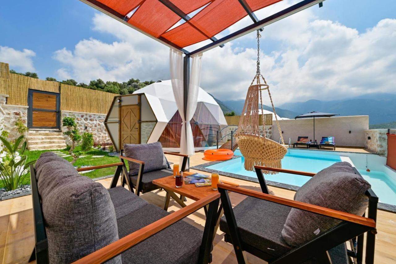 Kalkan Dome Suites & Deluxe Hotel Kaş Ngoại thất bức ảnh