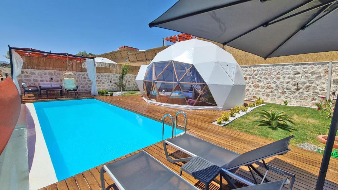 Kalkan Dome Suites & Deluxe Hotel Kaş Ngoại thất bức ảnh