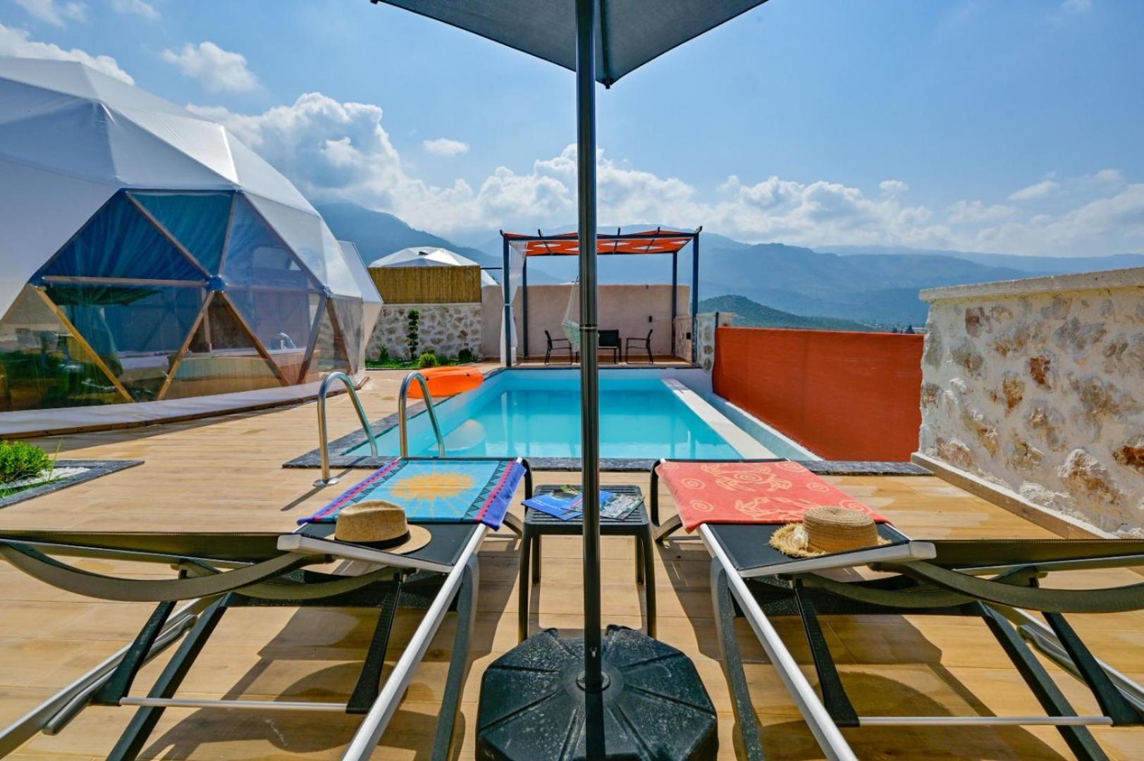 Kalkan Dome Suites & Deluxe Hotel Kaş Ngoại thất bức ảnh