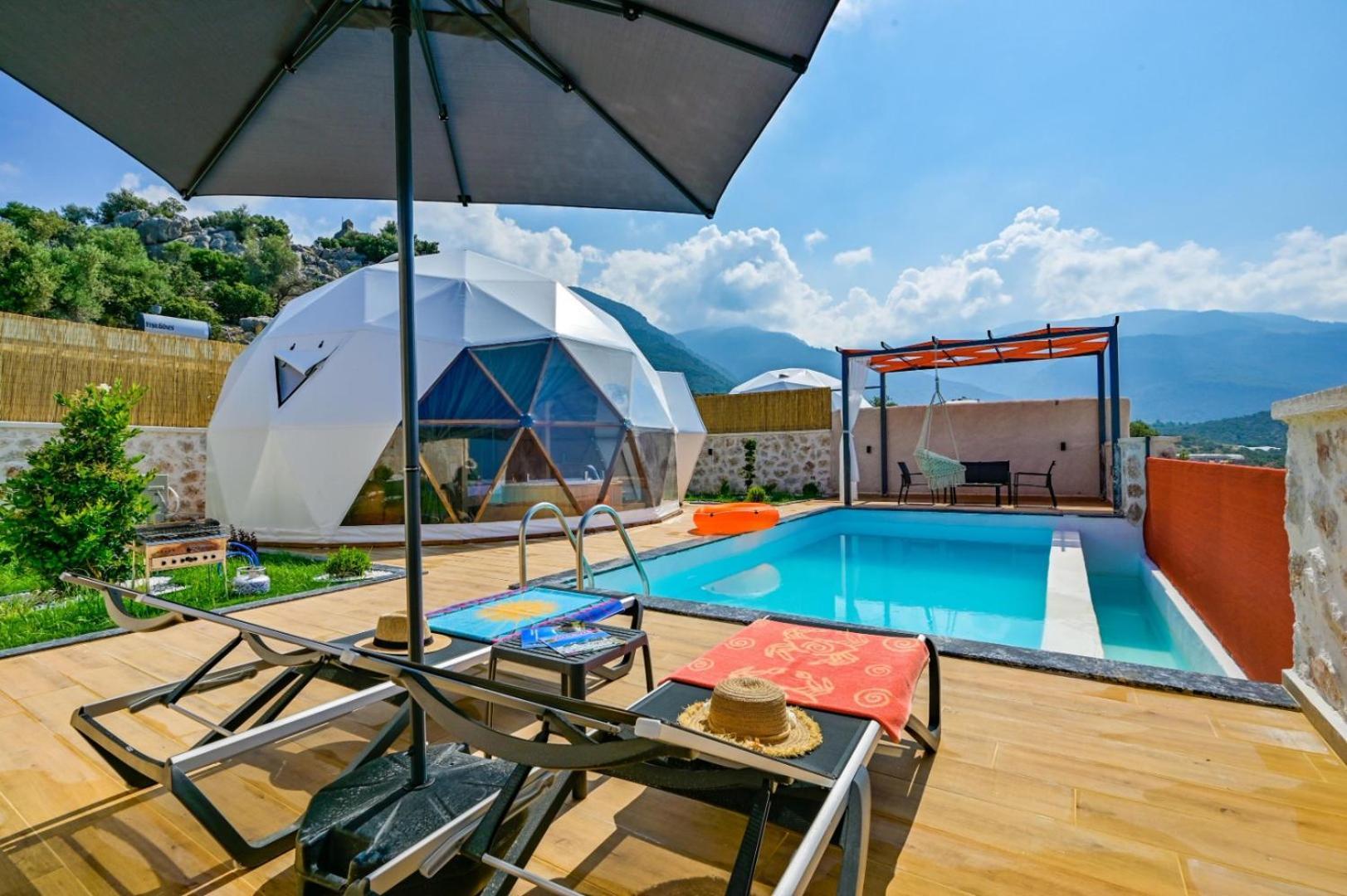 Kalkan Dome Suites & Deluxe Hotel Kaş Ngoại thất bức ảnh